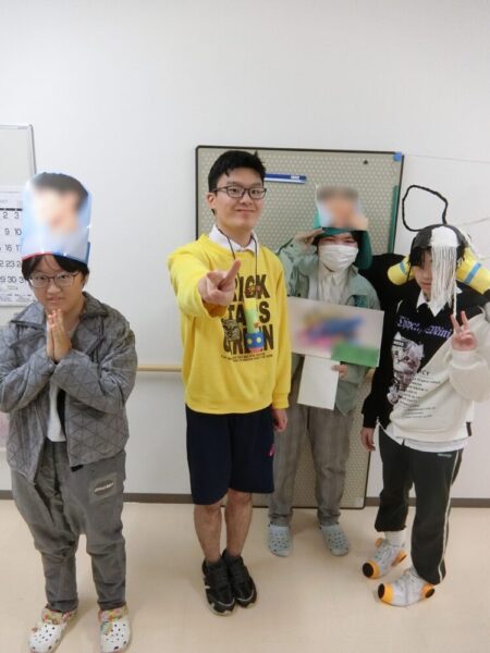 【寄宿舎】都留高校との交流