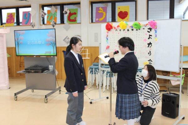 【寄宿舎】寄宿舎さよなら会