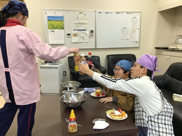 【寄宿舎】寄宿舎お疲れさま会（２／２６）