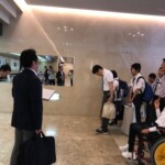 ホテル出発