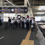 新幹線ホーム（広島）