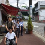 徒歩で相模湖へ