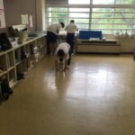 朝の掃除②