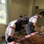 チョコパフェ作り