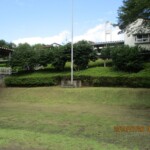 校庭もすっきり