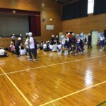 体育館へ避難②