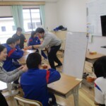 1年生は振り返り