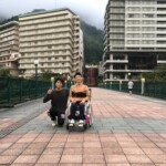 朝の散歩