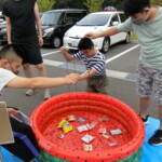 お菓子釣り②